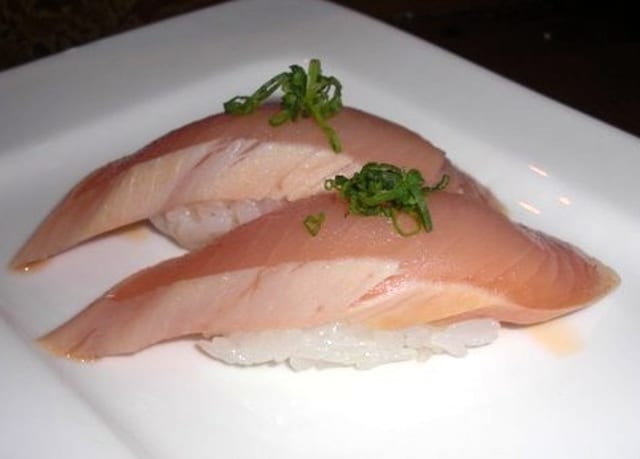 Albacore Belly Sushi.