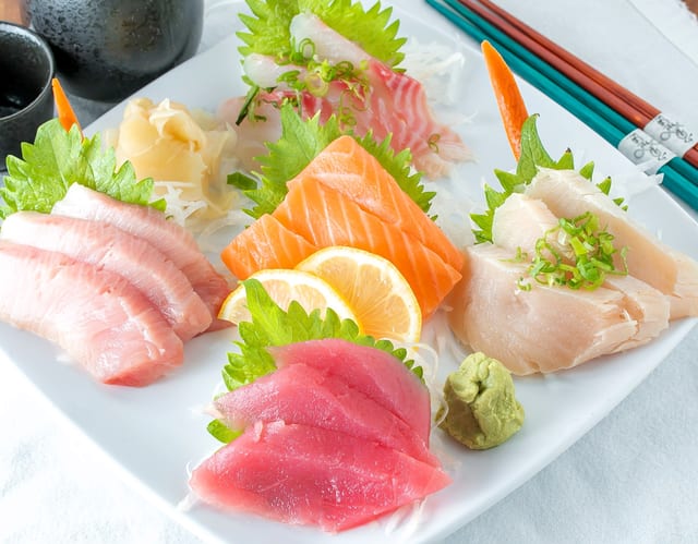 Sashimi Assortment Dinner.