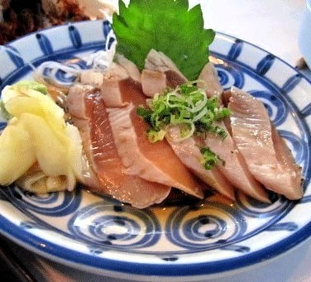 Albacore Sashimi.