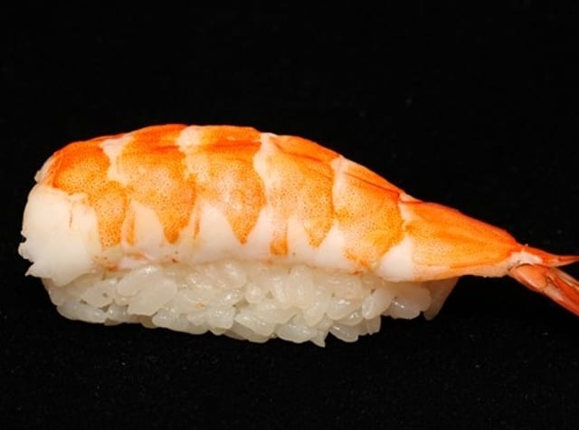 Shrimp Sushi.