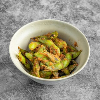 Garlic Edamame