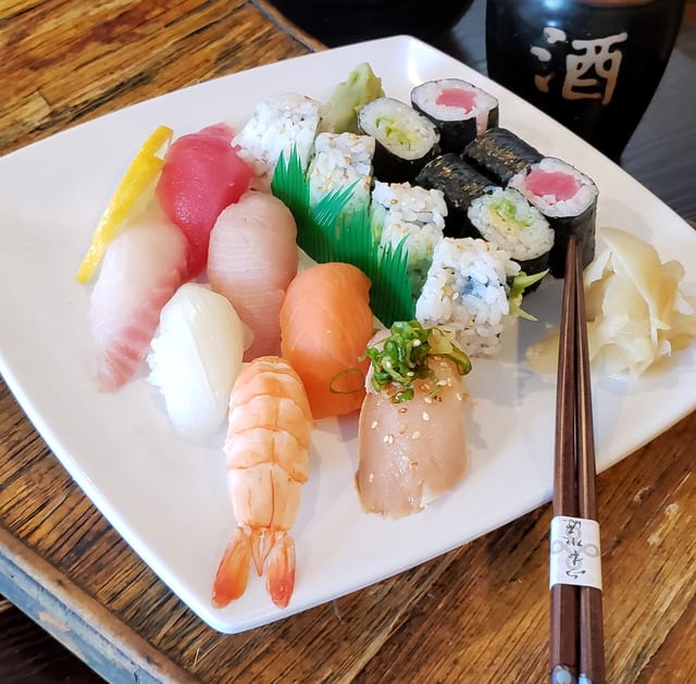 Sushi Assortment Dinner.