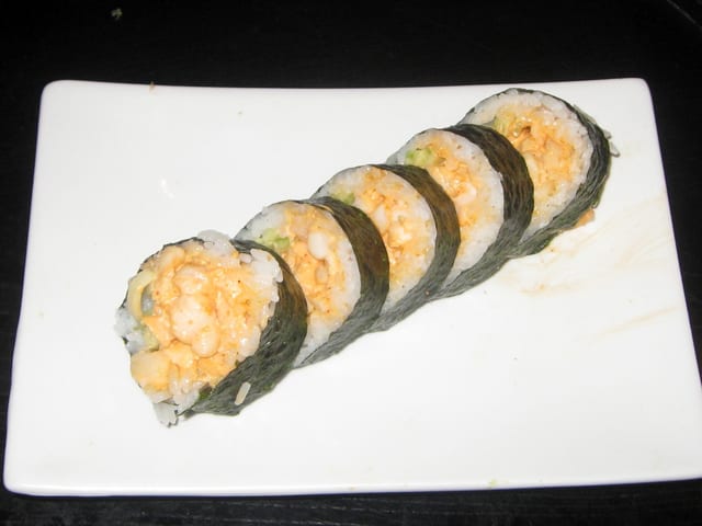 Spicy Scallops Roll.