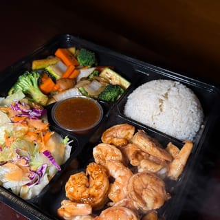 Hibachi Shrimp Bento