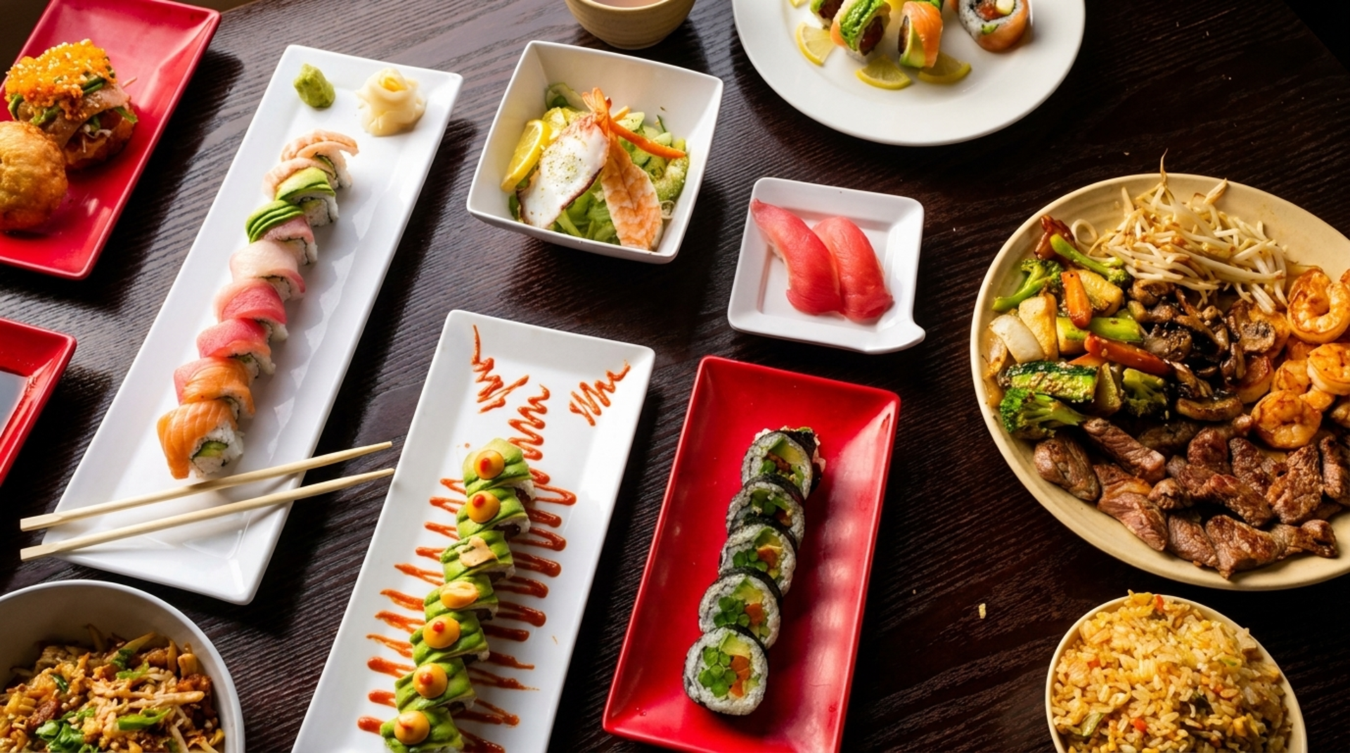Hibachi tables for large groups