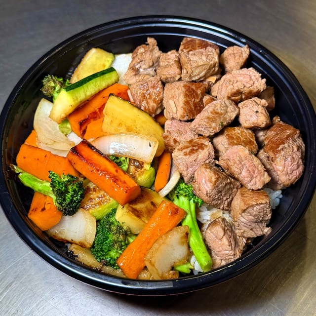 Hibachi New York Steak Bowl.