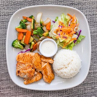 Hibachi Salmon