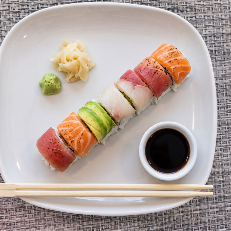 Delicious Rainbow Roll Experience
