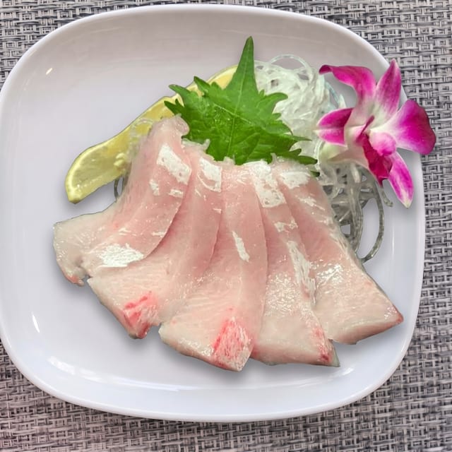 Yellowtail Sashimi.