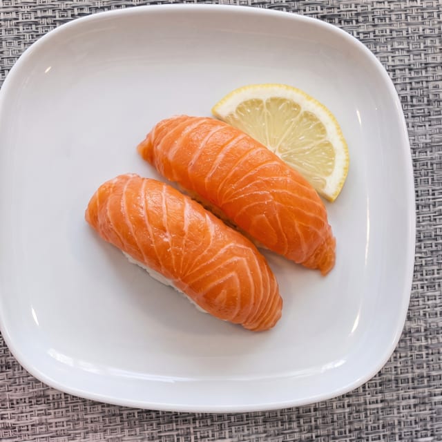 Salmon Sushi.