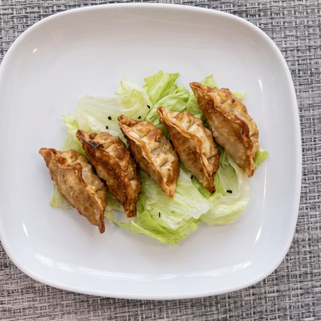 Fried Gyoza.