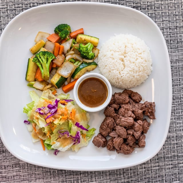 Hibachi Filet Mignon.