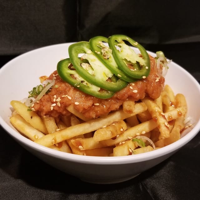 Spicy Tuna Fries.