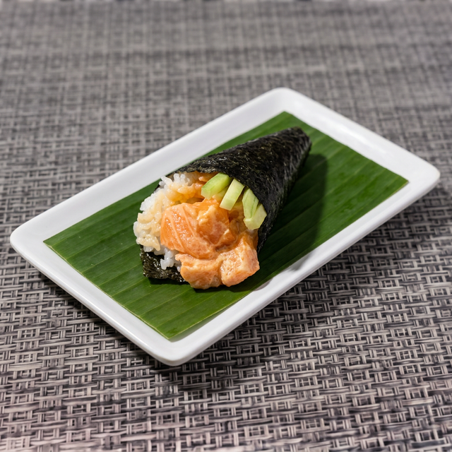 Spicy Salmon Roll.